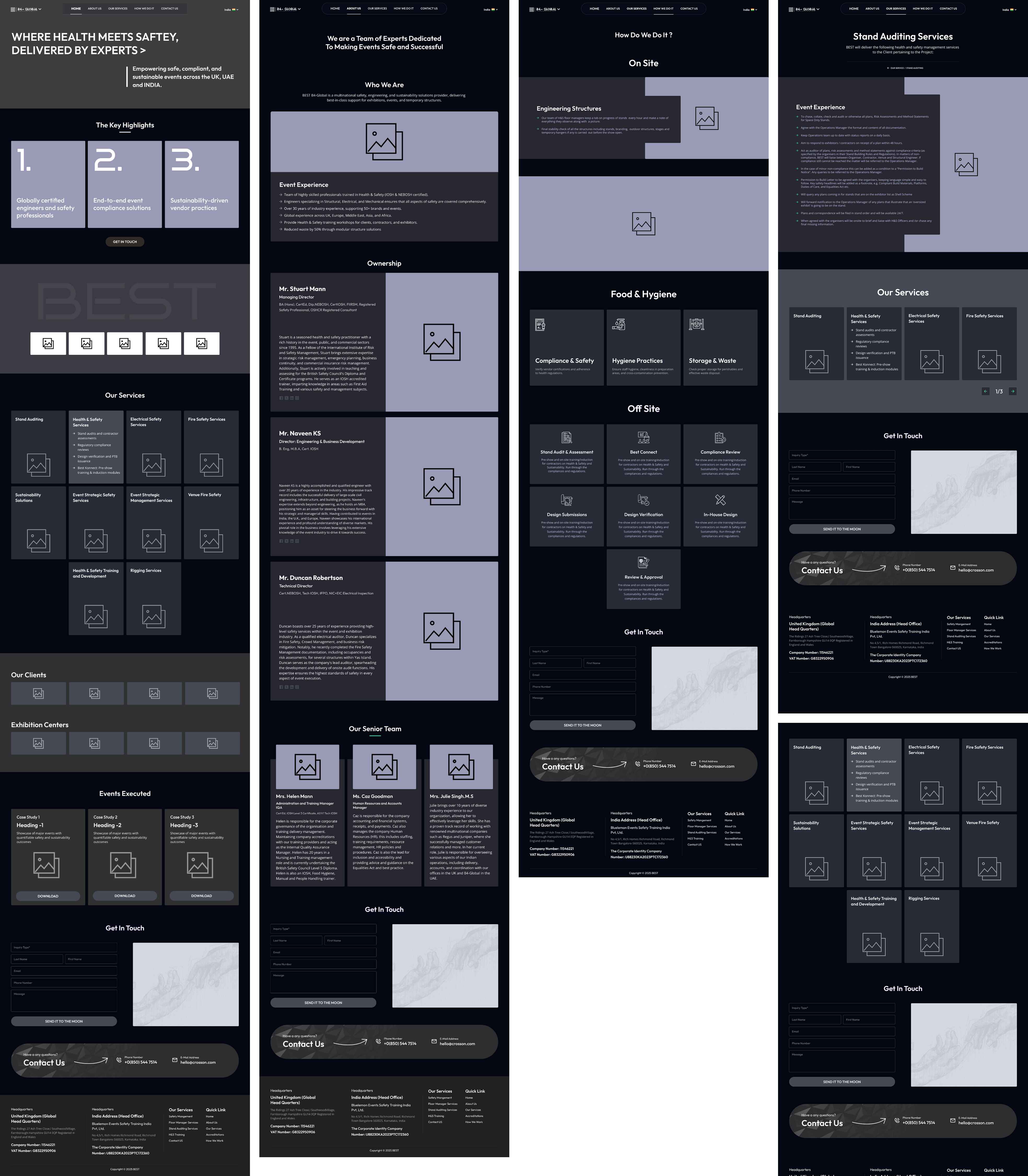 Wireframe Designs